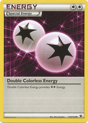 114/124 - Double Colorless Energy - Uncommon