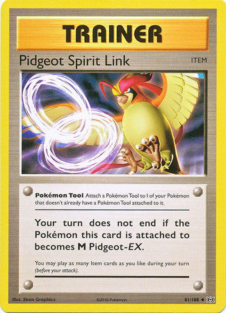 Pidgeot Spirit Link - 81/108 - Uncommon
