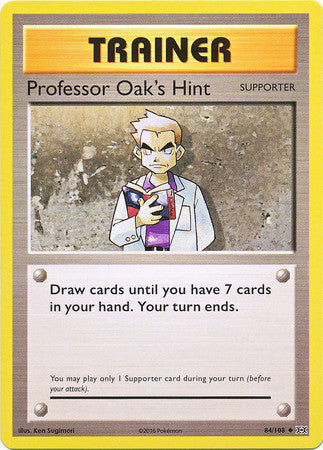 Professor Oak's Hint - 84/108 - Uncommon