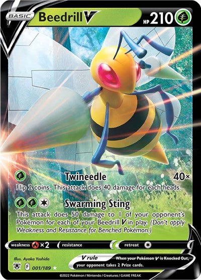 Beedrill V - 1/189 - Ultra Rare