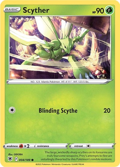 Scyther - 4/189 - Common Reverse Holo