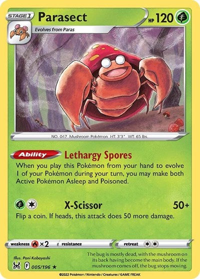 Parasect - 5/196 - Rare