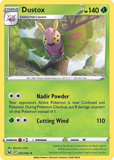 Dustox - 10/196 - Rare