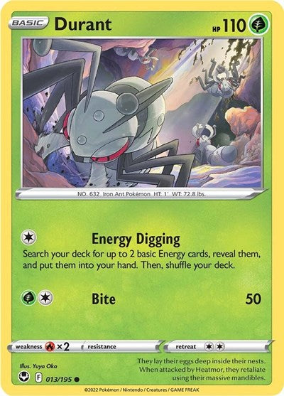 Durant - 13/195 - Common Reverse Holo
