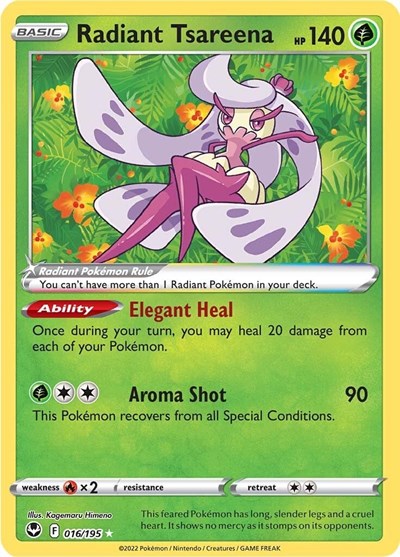 Radiant Tsareena - 16/195 - Ultra Rare