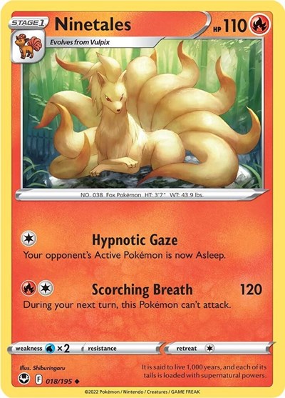 Ninetales - 18/195 - Uncommon