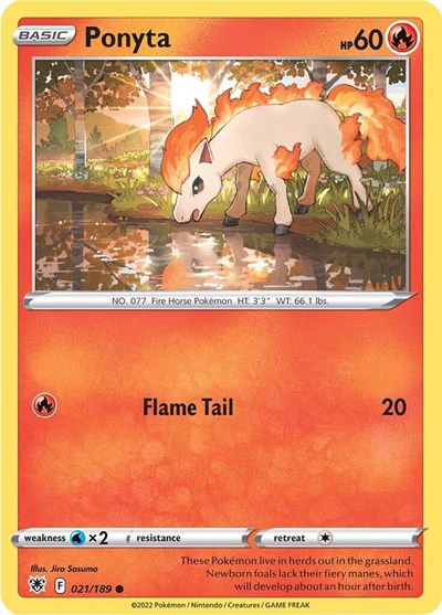 Ponyta - 21/189 - Common