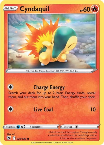 Cyndaquil - 23/189 - Common