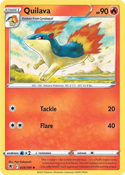 Quilava - 24/189 - Uncommon