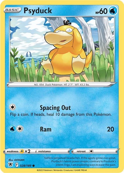 Psyduck - 28/189 - Common Reverse Holo