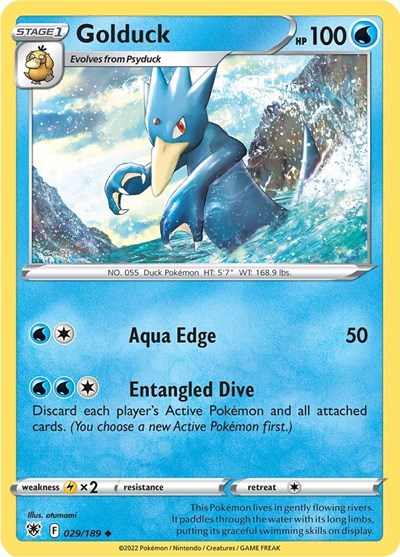 Golduck - 29/189 - Uncommon Reverse Holo
