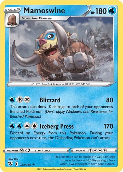 Mamoswine - 33/189 - Rare