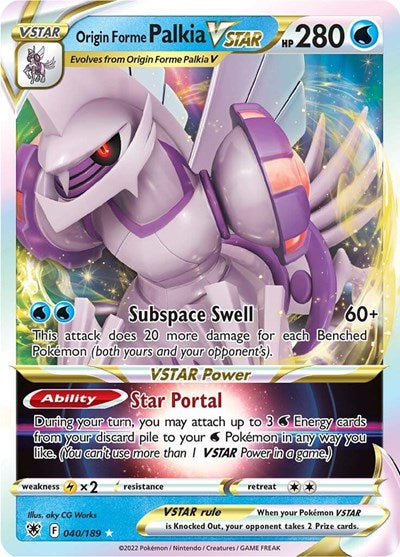 Origin Forme Palkia VSTAR - 40/189 - Ultra Rare