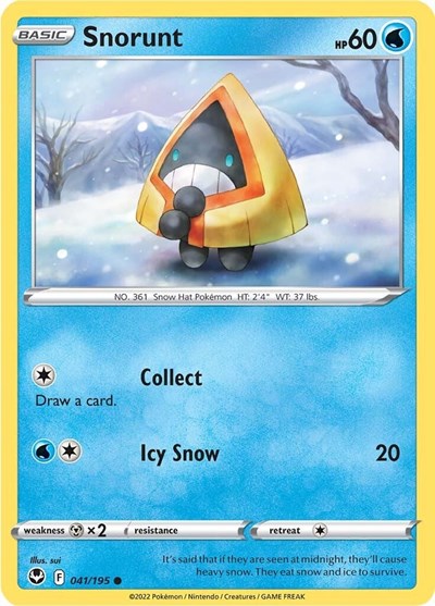 Snorunt - 41/195 - Common Reverse Holo
