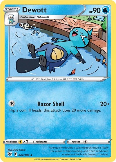 Dewott - 42/189 - Uncommon