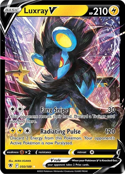 Luxray V - 50/189 - Ultra Rare