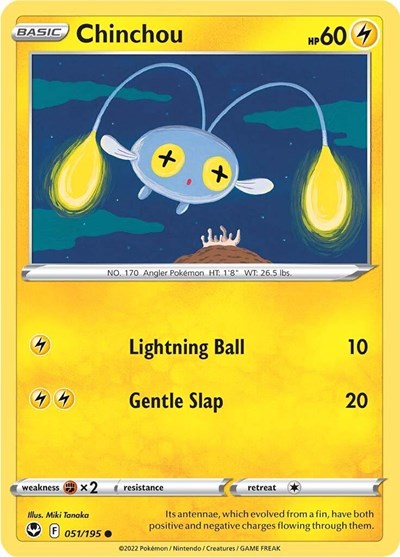 Chinchou - 51/195 - Common