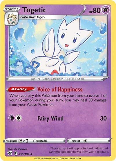 Togetic - 56/189 - Uncommon