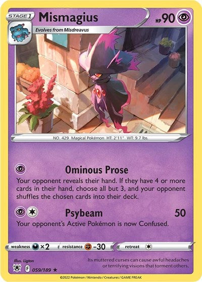 Mismagius - 59/189 - Rare