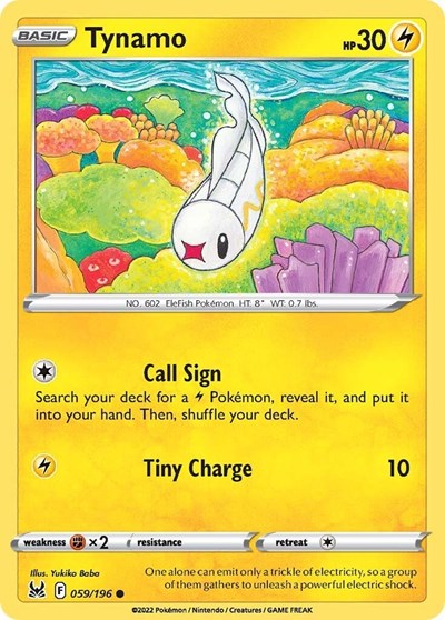Tynamo - 59/196 - Common Reverse Holo