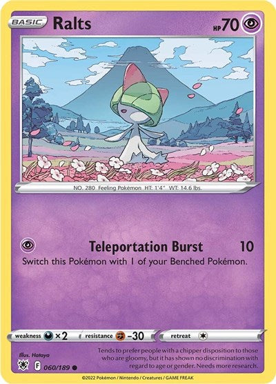 Ralts - 60/189 - Common