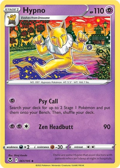 Hypno - 61/195 - Uncommon
