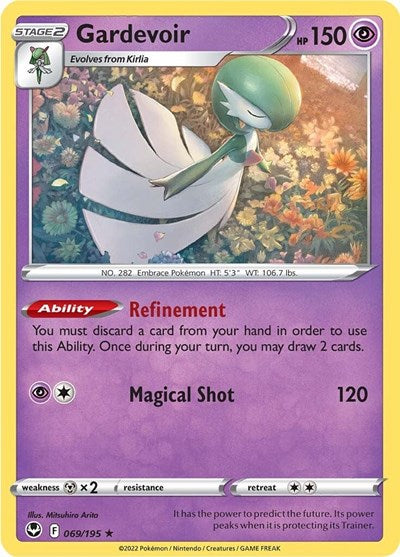 Gardevoir - 69/195 - Rare Reverse Holo