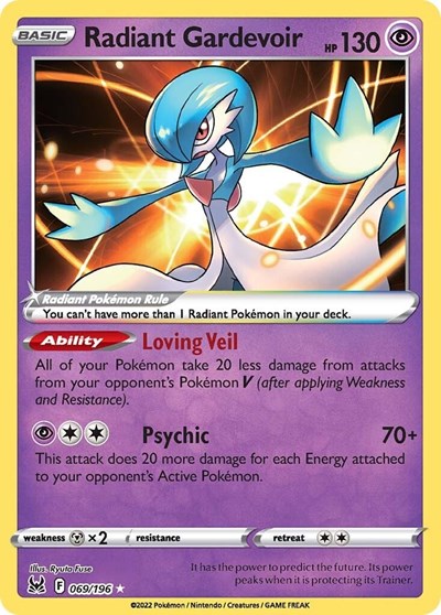 Radiant Gardevoir - 69/196 - Ultra Rare
