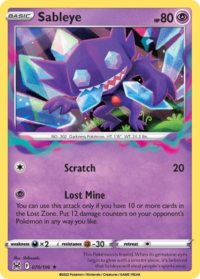 Sableye - 70/196 - Holo Rare