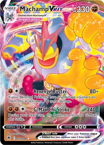 Machamp VMAX - 73/189 - Ultra Rare