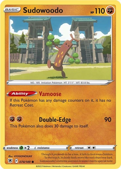 Sudowoodo - 74/189 - Common