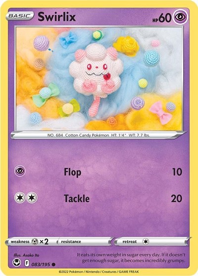 Swirlix - 83/195 - Common Reverse Holo