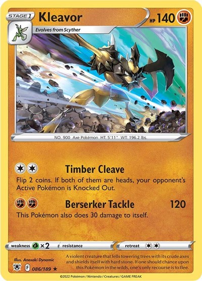 Kleavor - 86/189 - Holo Rare