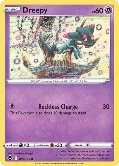 Dreepy - 87/195 - Common Reverse Holo
