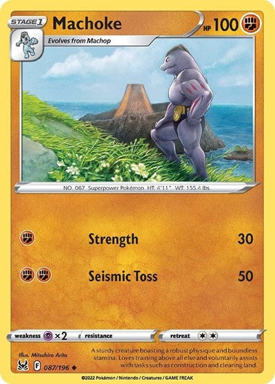 Machoke - 87/196 - Uncommon
