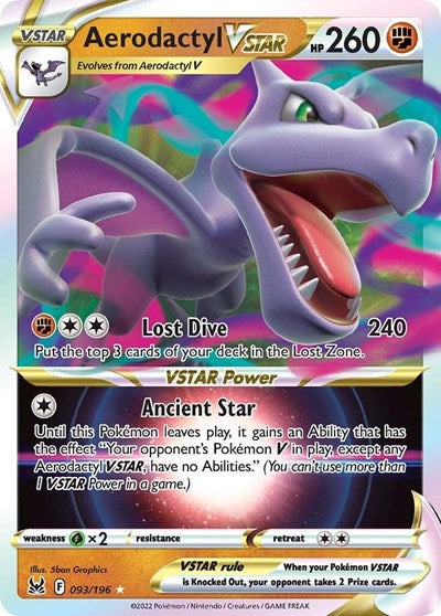Aerodactyl VSTAR - 93/196 - Ultra Rare