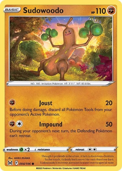 Sudowoodo - 94/196 - Common