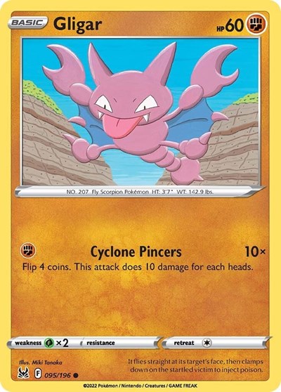 Gligar - 95/196 - Common Reverse Holo