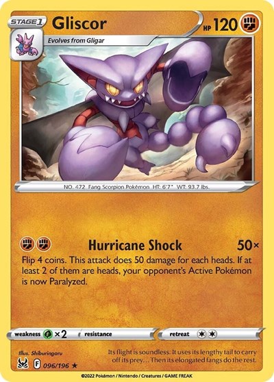 Gliscor - 96/196 - Rare