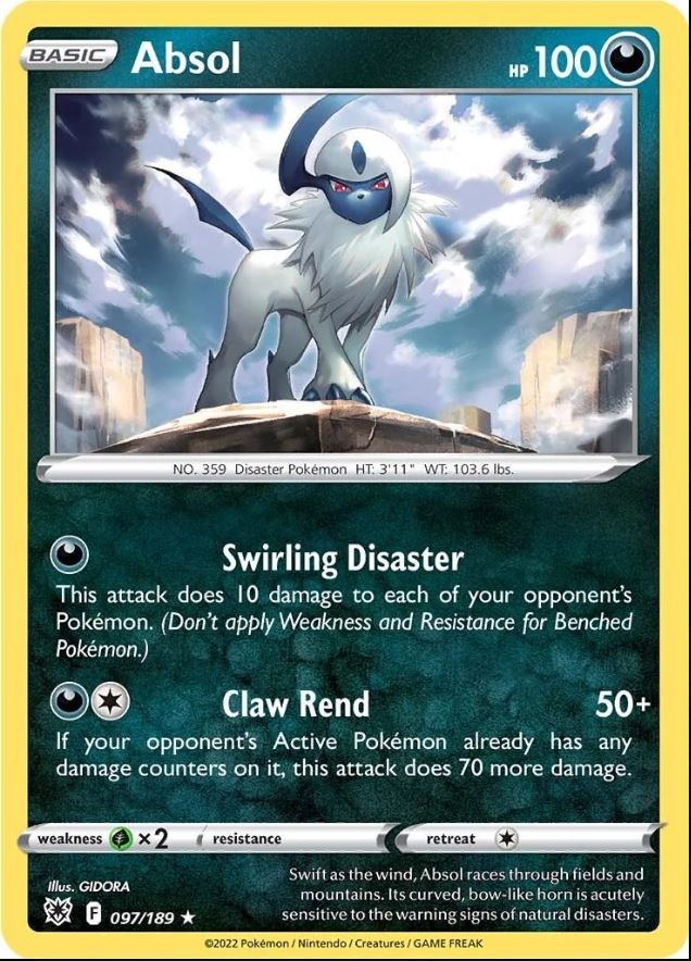 Absol - 97/189 - Holo Rare