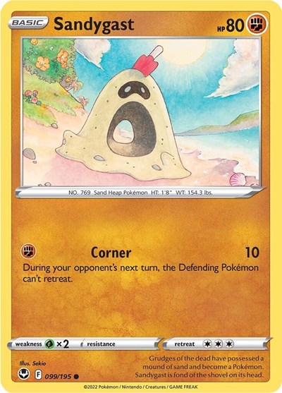 Sandygast - 99/195 - Common Reverse Holo