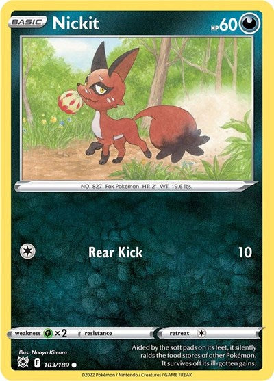 Nickit - 103/189 - Common Reverse Holo