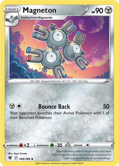 Magneton - 106/189 - Uncommon Reverse Holo