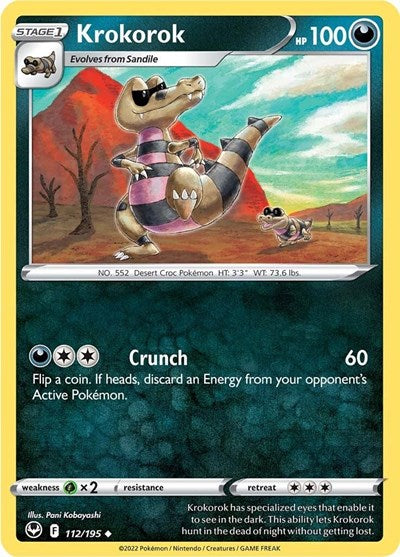 Krokorok - 112/195 - Uncommon