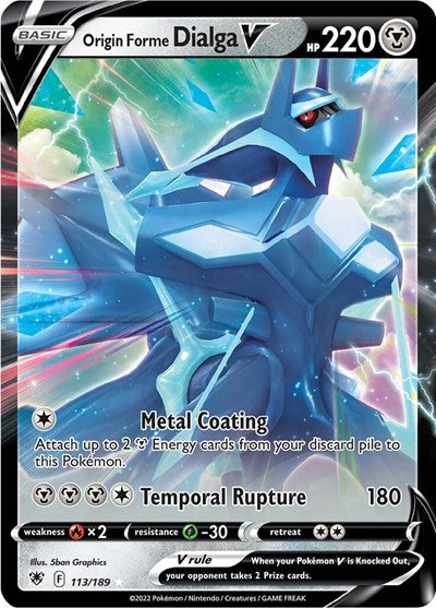 Origin Forme Dialga V - 113/189 - Ultra Rare