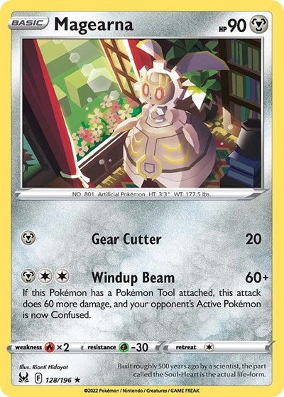 Magearna - 128/196 - Rare Reverse Holo
