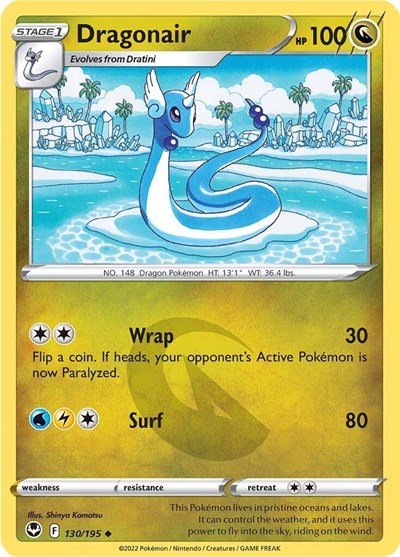 Dragonair - 130/195 - Uncommon Reverse Holo