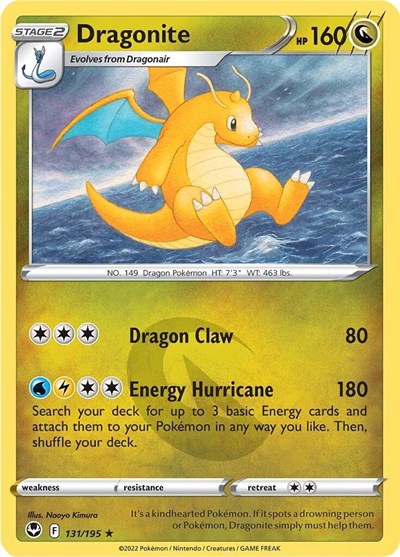 Dragonite - 131/195 - Holo Rare Reverse Holo