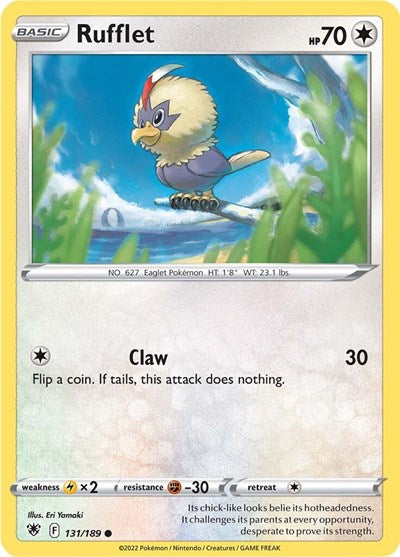 Rufflet - 131/189 - Common Reverse Holo