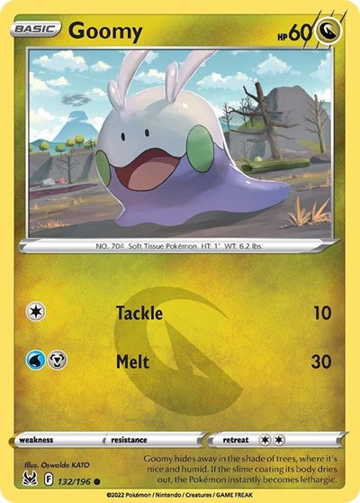 Goomy - 132/196 - Common Reverse Holo